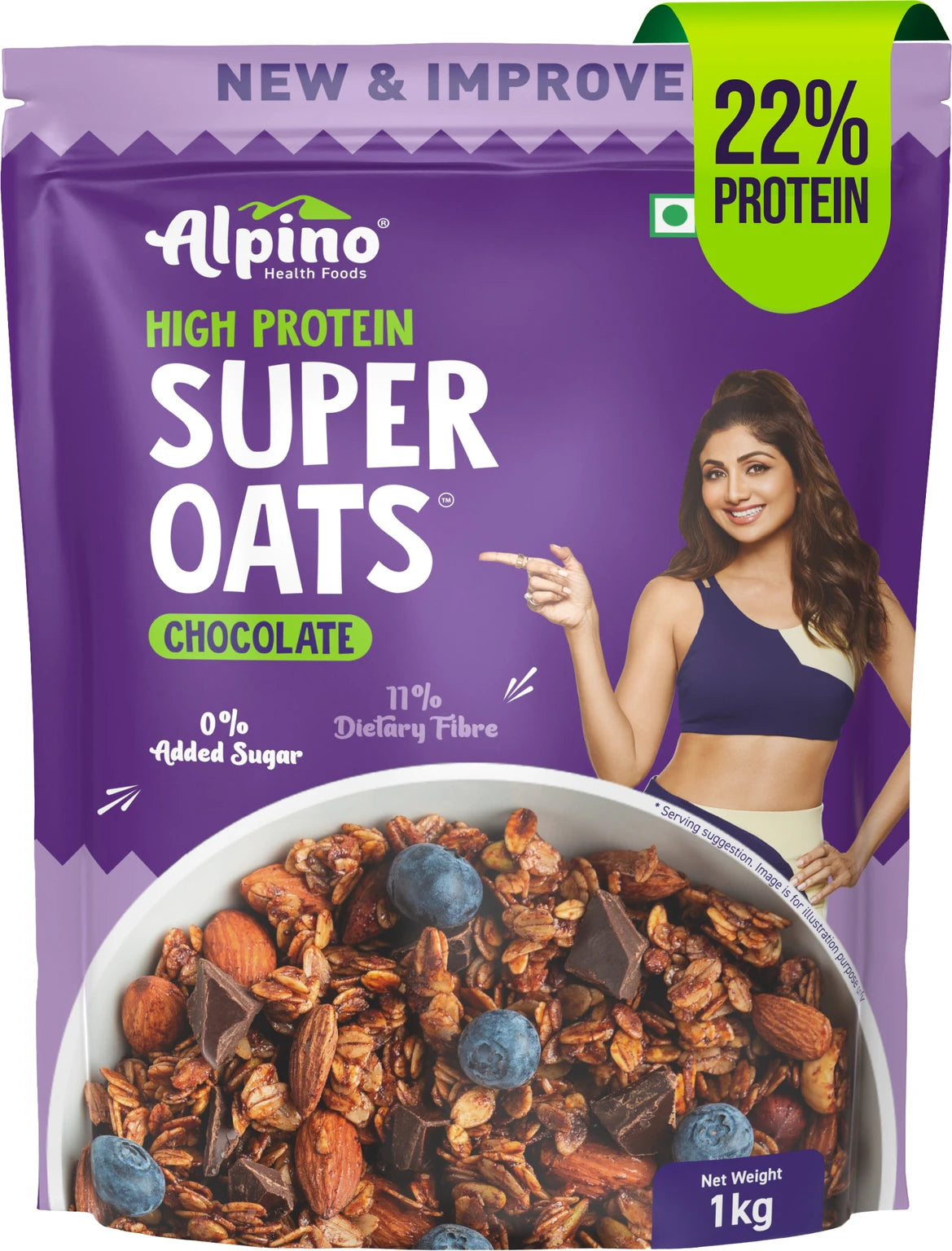 Alpino High Protein Super Rolled Oats