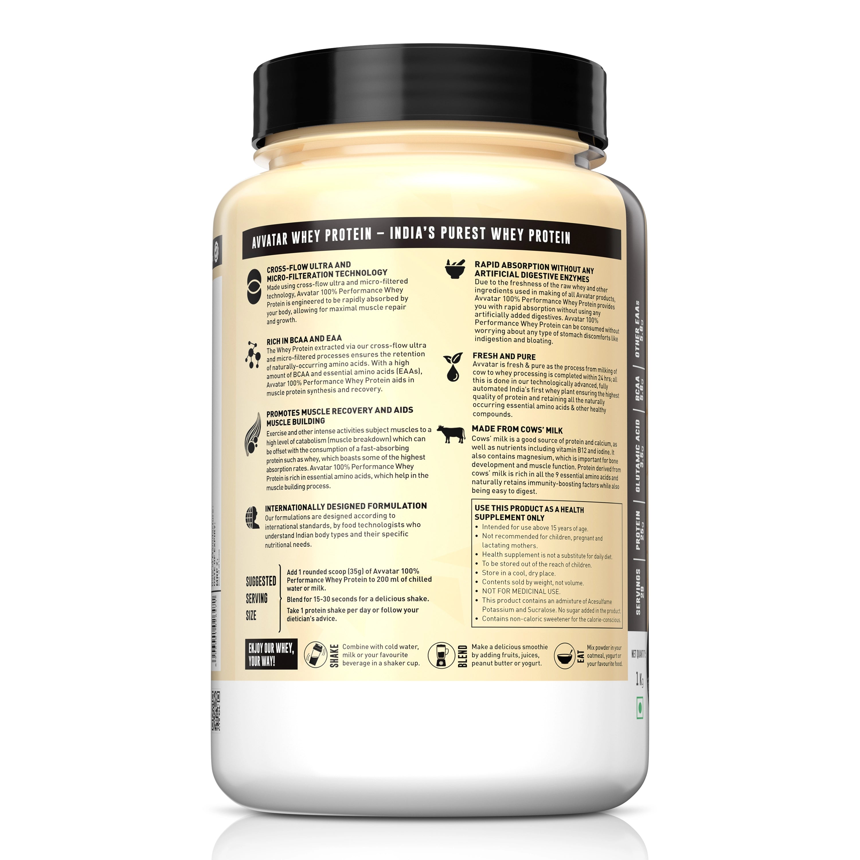 Avvatar 100% Performance Whey