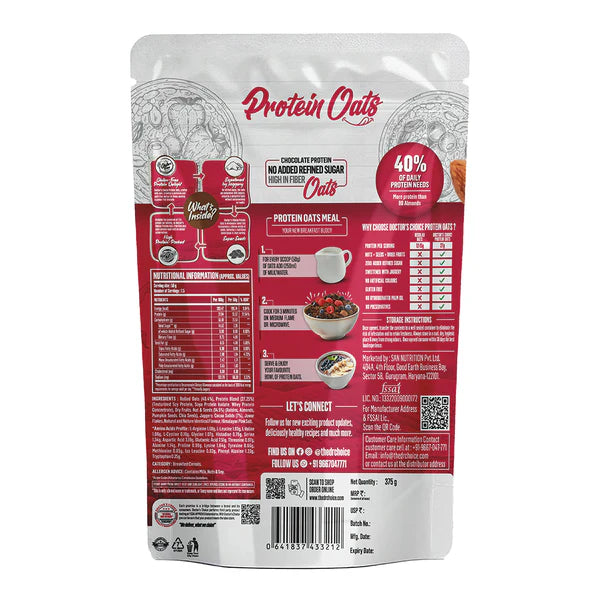 Doctor's Choice Protein Oats