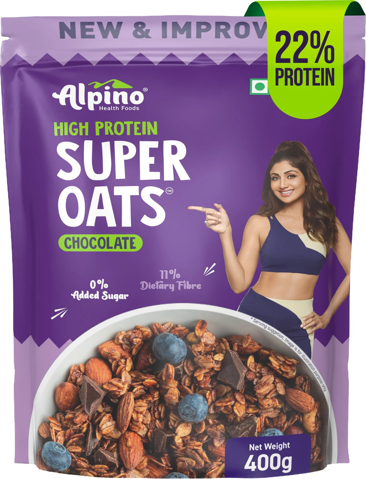 Alpino High Protein Super Rolled Oats