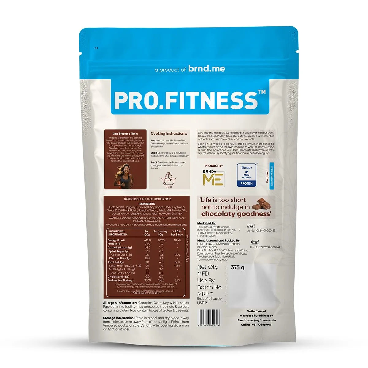 MyFitness High Protein Oats