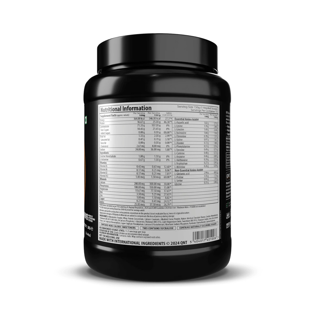 QNT Massive Mass | Muscle Mass Gainer