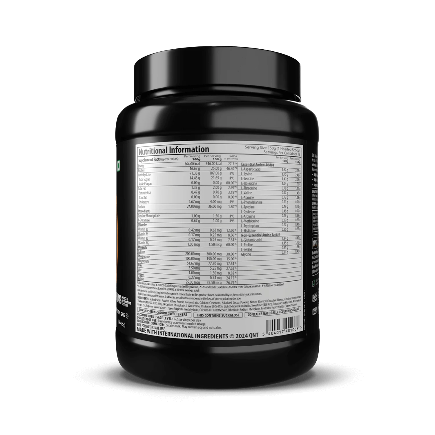 QNT Massive Mass | Muscle Mass Gainer