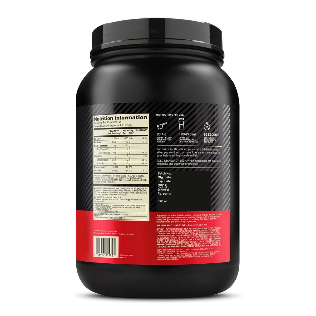 ON Gold Standard 100% Whey Protein