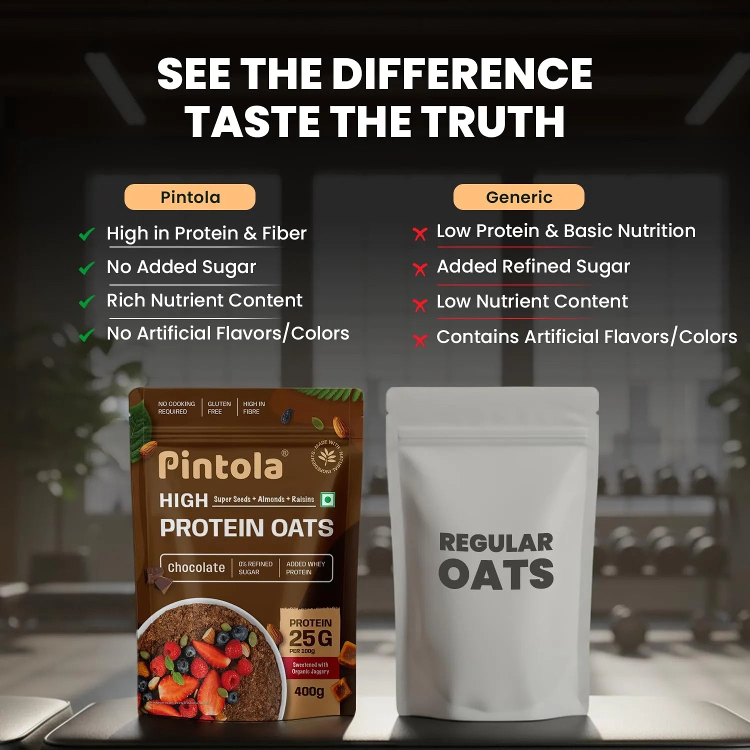 Pintola High Protein Oats