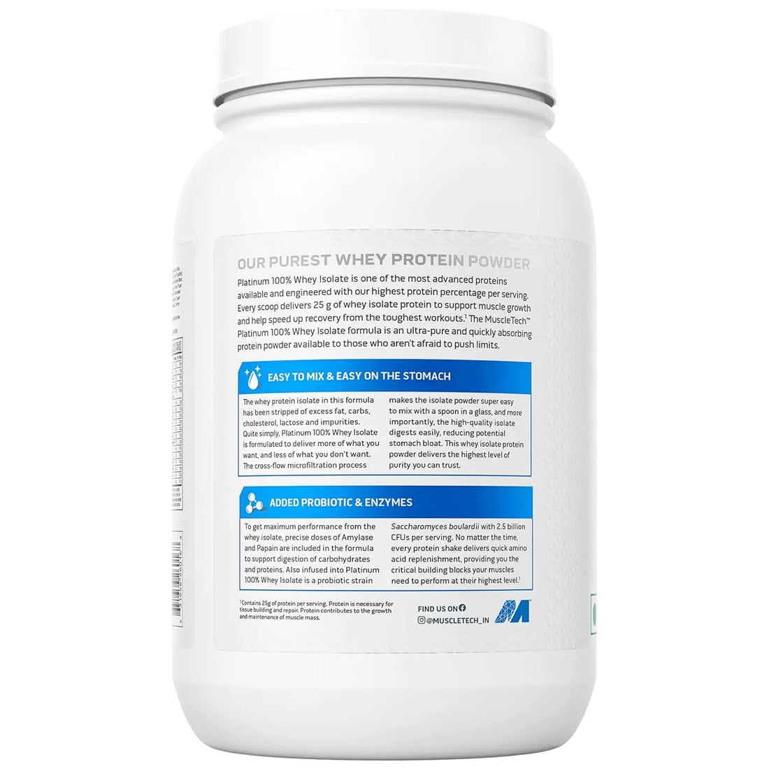 Muscletech Platinum Whey Isolate
