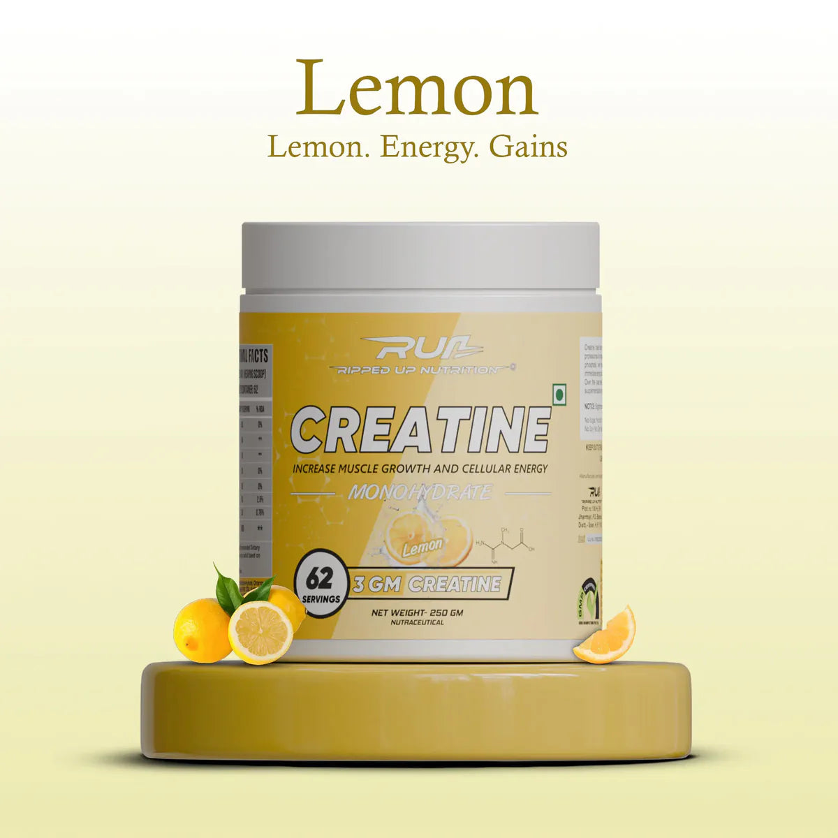 Ripped Up Nutrition Creatine Monohydrate- Micronized