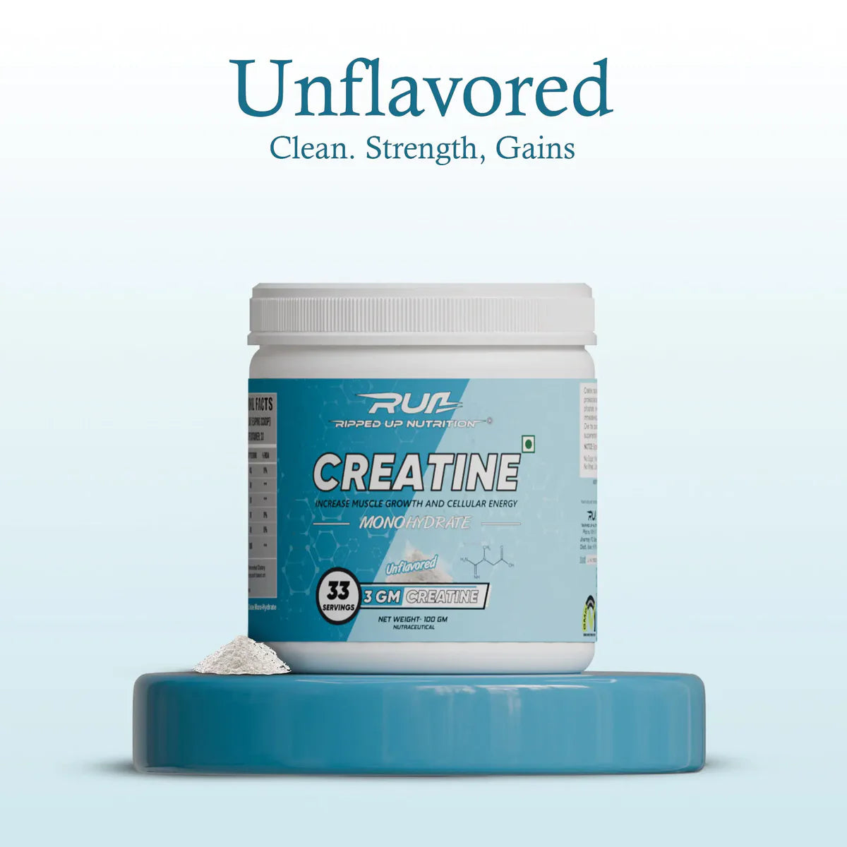 Ripped Up Nutrition Creatine Monohydrate- Micronized