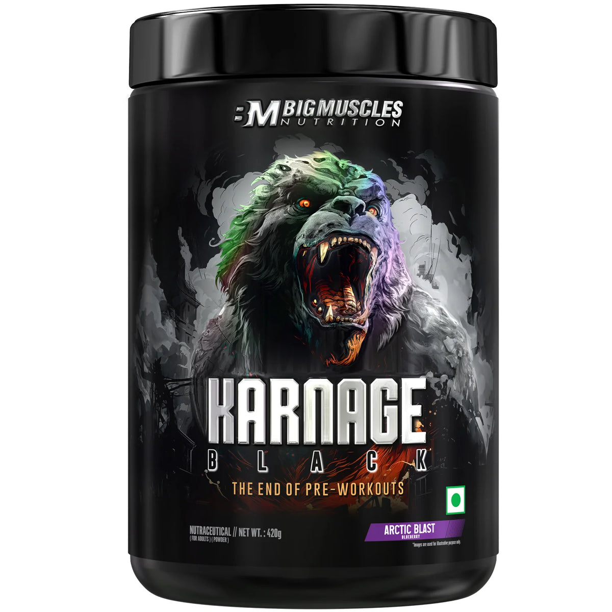 BigMuscles Karnage Black Pre-Workout