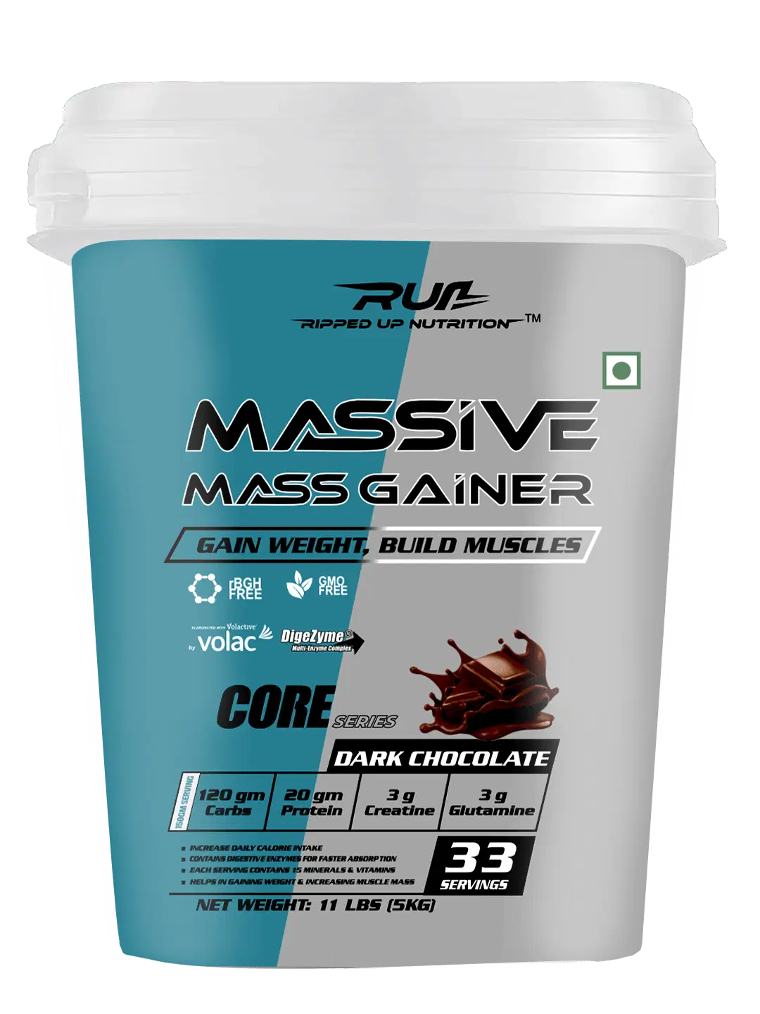 Ripped Up Nutrition Massive Mass Gainer