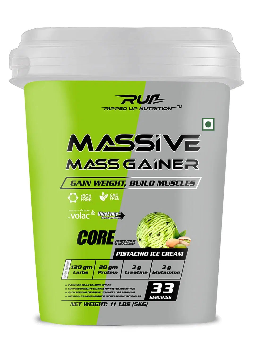 Ripped Up Nutrition Massive Mass Gainer