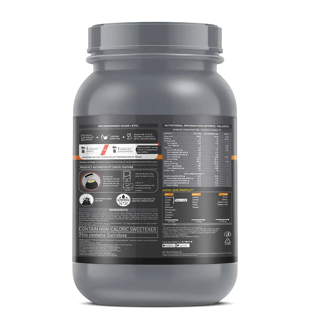 MuscleBlaze Biozyme Whey PR
