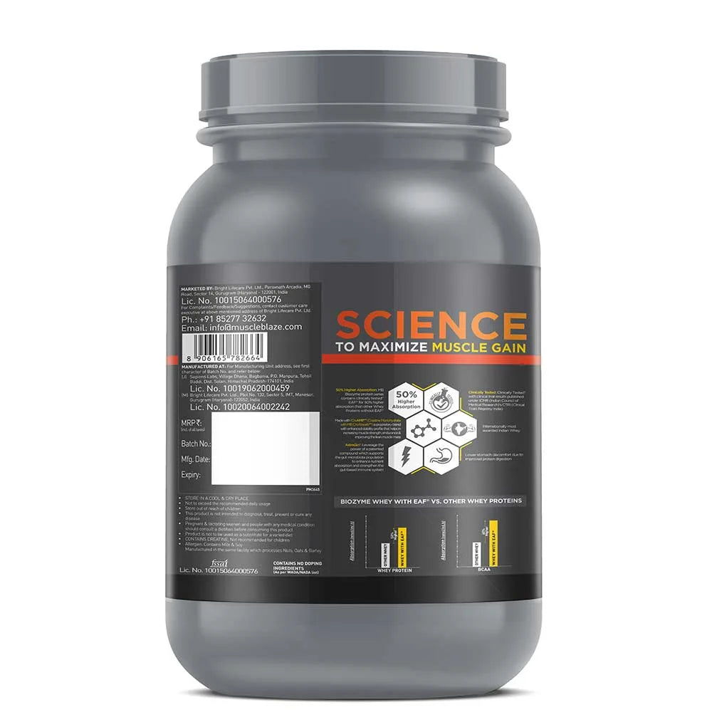 MuscleBlaze Biozyme Whey PR