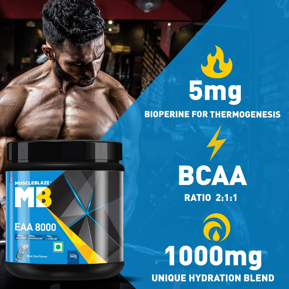 MuscleBlaze EAA 8000