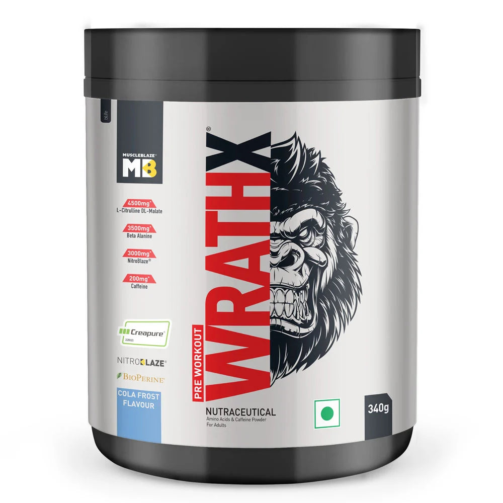 MuscleBlaze Pre Workout WrathX