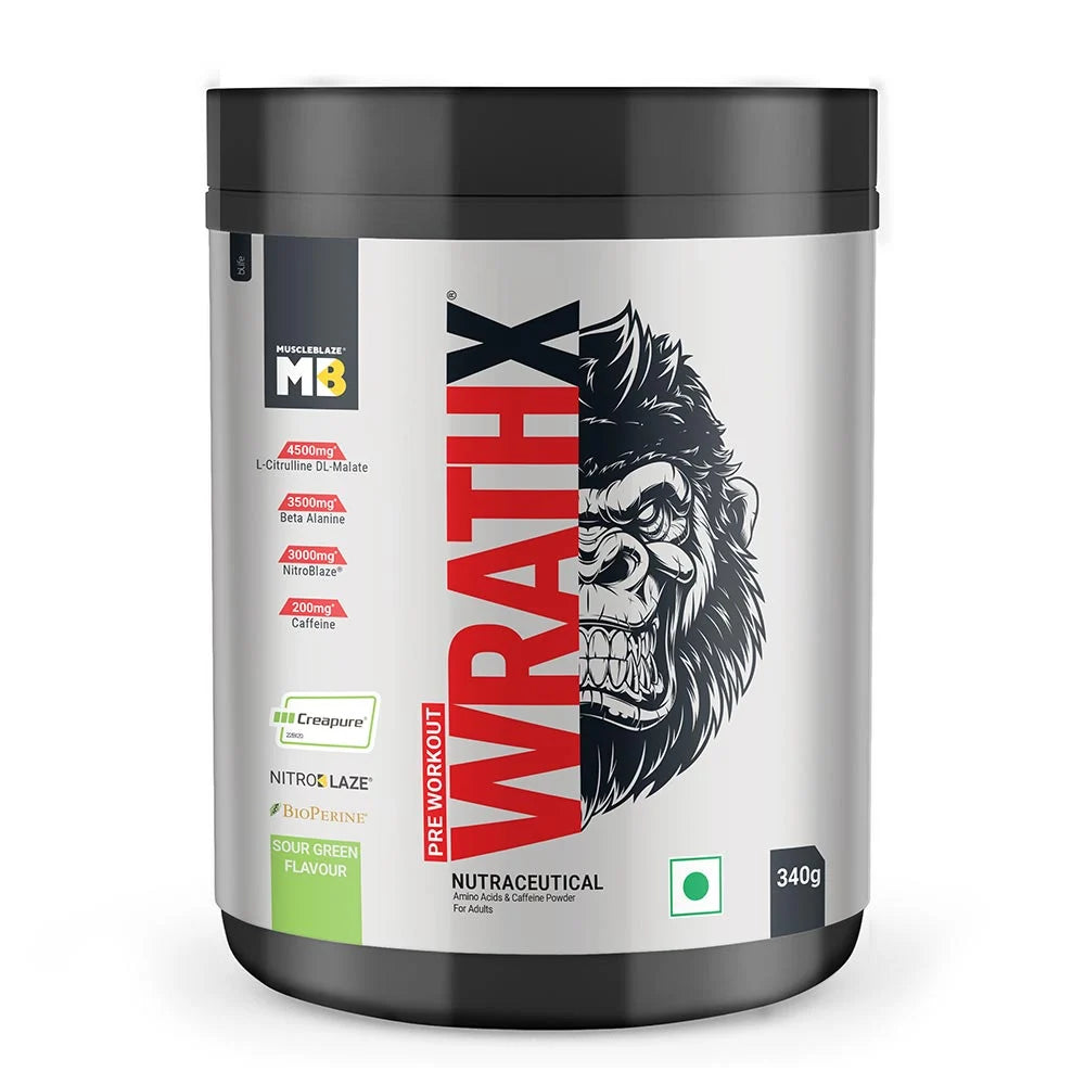 MuscleBlaze Pre Workout WrathX