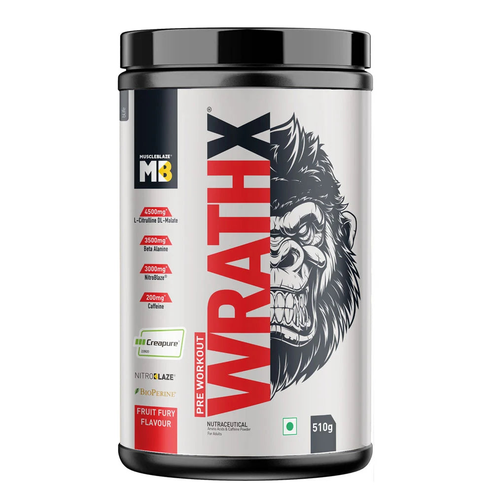 MuscleBlaze Pre Workout WrathX