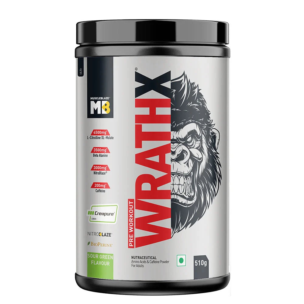 MuscleBlaze Pre Workout WrathX