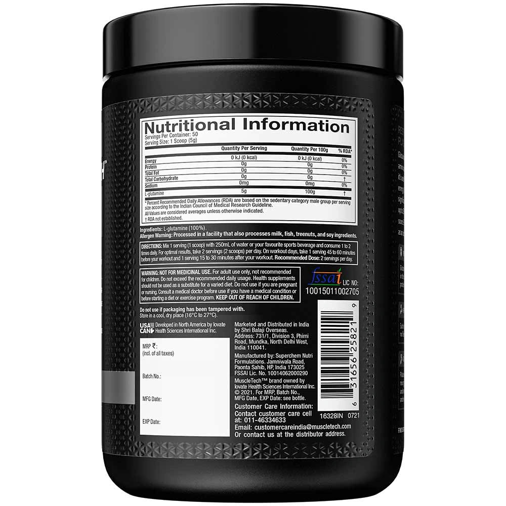Muscletech Platinum Glutamine