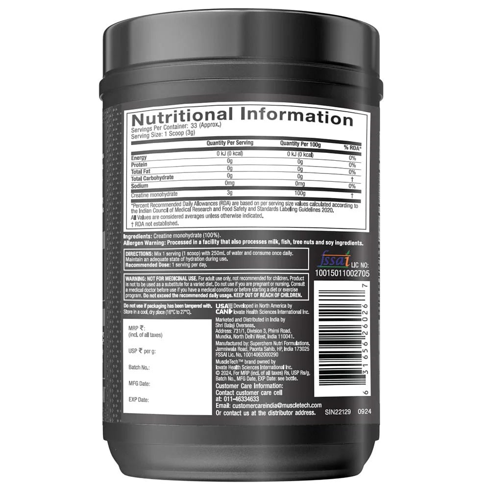 Muscletech Platinum Creatine
